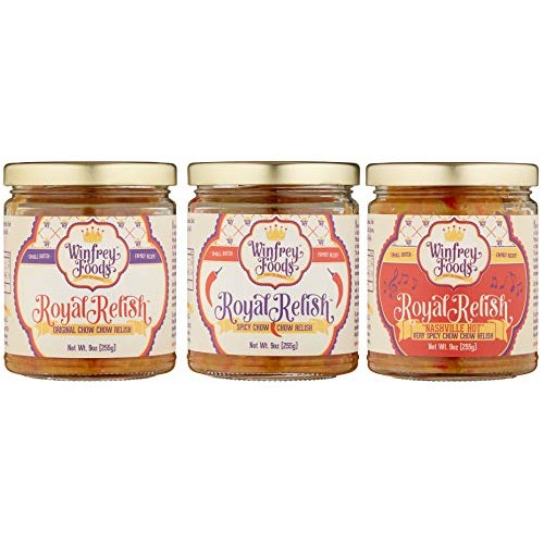Winfrey Foods Royal Relish Original Chow Chow Relish 3 Pack