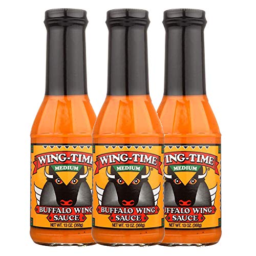[Pack Of 3] [Medium] Wing Time Traditional Buffalo Wing Sauce -