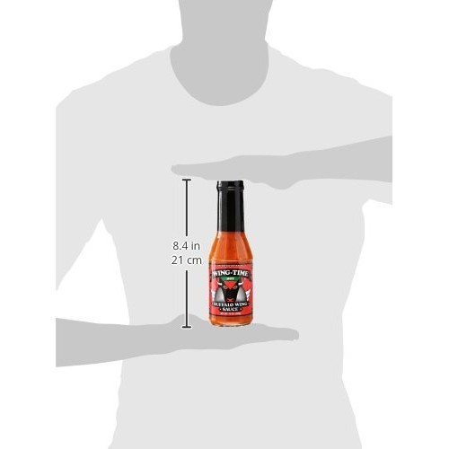 Wing Time, Sauce Buffalo Wing Hot, 13 Ounce