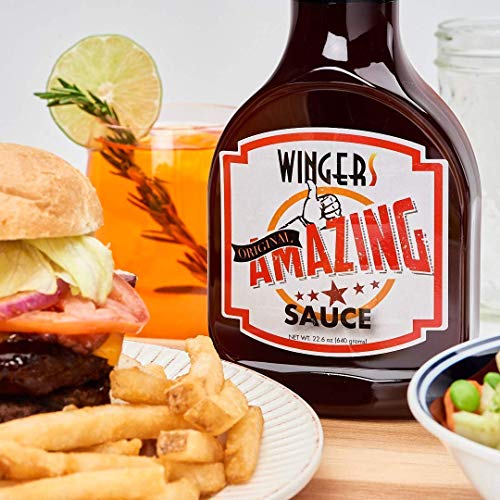 Wingers Amazing Sauce Original, 22.6 Oz, Sweet &Amp; Spicy Wing Sa Wingers Amazing Sauce Original, 22.6 Oz, Sweet &Amp; Spicy Wing Sa