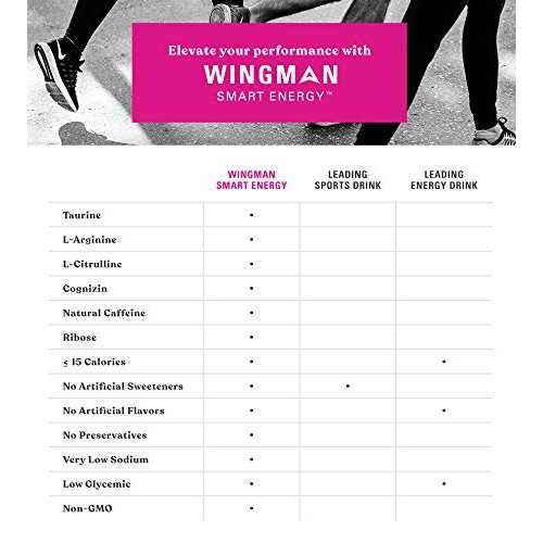 Wingman Smart Energy, Sports Drink, Variety Pack | Performance B