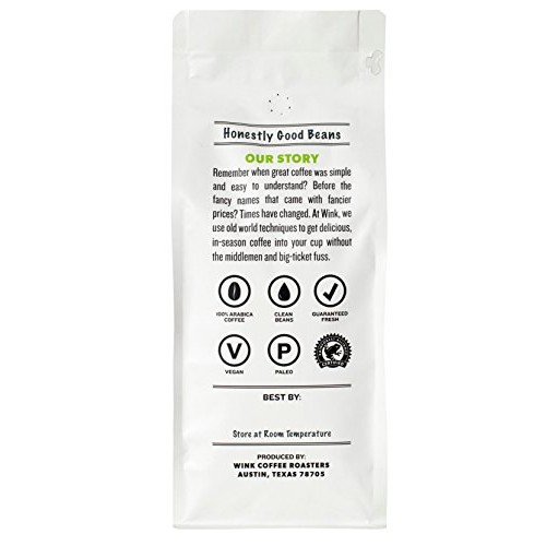 Wink Coffee Blonde Espresso, Whole Bean Coffee, 100% Arabica, La