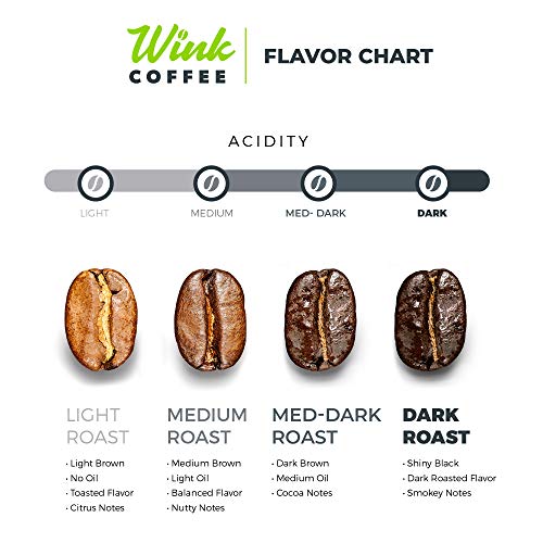 Wink Coffee Blonde Espresso, Whole Bean Coffee, 100% Arabica, La
