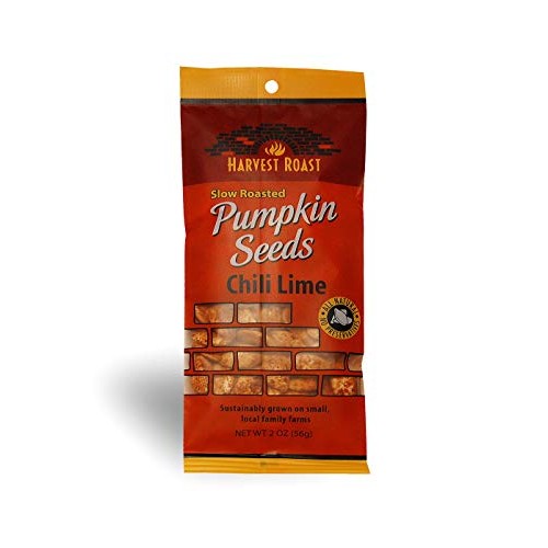 Harvest Roast: Slow Roasted Chili Lime Pumpkin Seeds 2 Oz 12 Pack