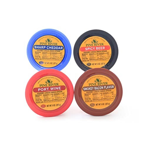 Cheese Snack Spread Variety 4 Pack