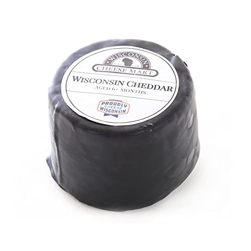 Cheddar Black Wax Wheel Three Pound