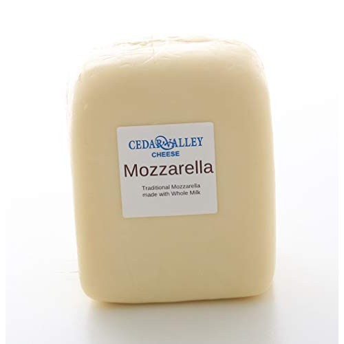 Mozzarella Cheese Whole Milk Low-Moisture 3 Lb Loaf