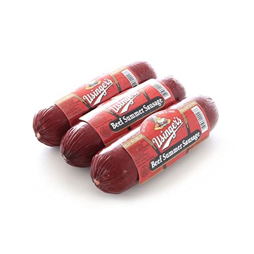Usingers All Beef Summer Sausage 10Oz Pack Of 3
