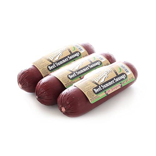 Usingers Jalapeno Beef Summer Sausage 12Oz Pack Of 3