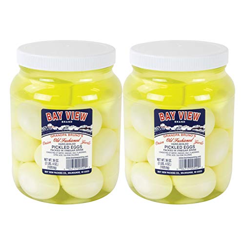 Garlic And Onion Pickled Eggs - 2 Jars