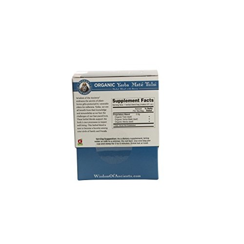 Wisdom Of The Ancients Organic Yerba Maté Tea Bags, 1Oz