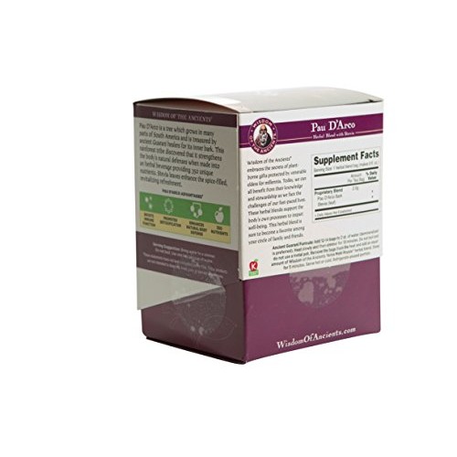 Wisdom Of The Ancients Pau D’ Arco Tea Bags, 1.1 Oz