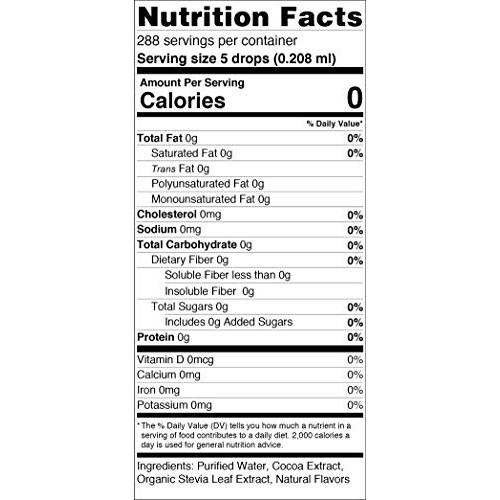 Sweetleaf Sweet Drops Chocolate 2 Ounces 2 Pack