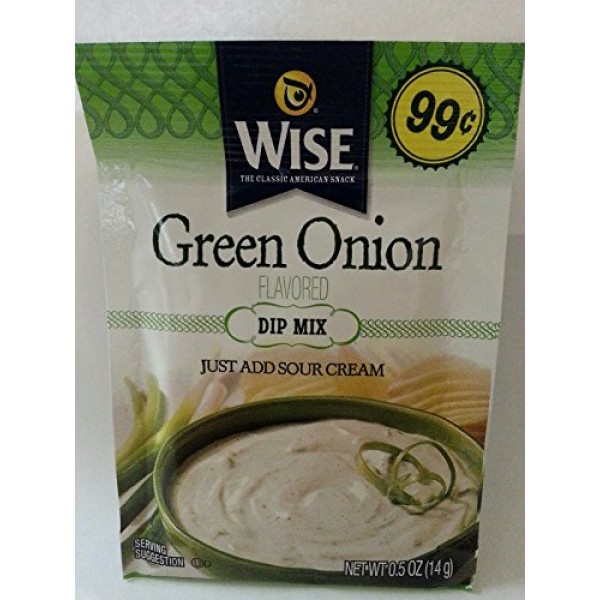 Wise Green Onion Dip Mix 10 Pk