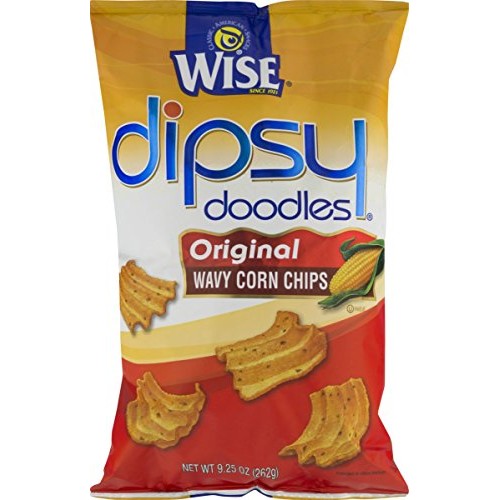 Wise Foods Original Dipsy Doodles Wavy Corn Chips 9.25 Oz. Bag