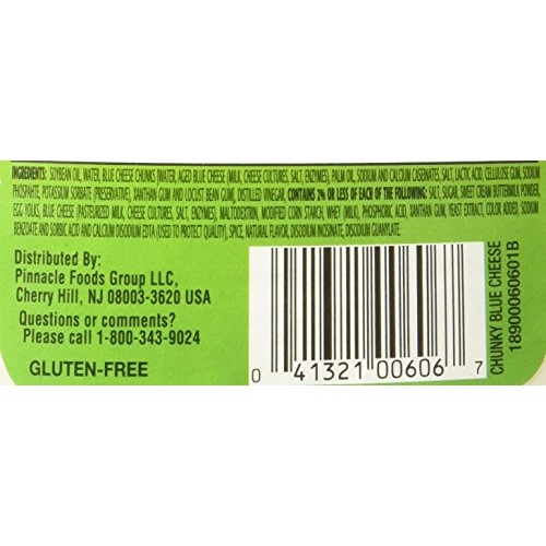 Wish-Bone Chunky Blue Cheese Salad Dressing, 15 Ounce Bottle Pa