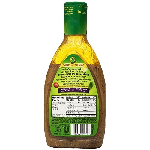 Wish Bone House Italian Dressing, Pack Of 2, 15 Ounce Bottles