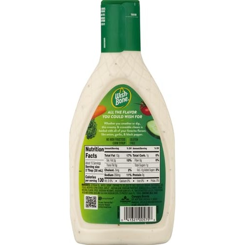 Wish-Bone Ranch Salad Dressing, 15 FL OZ