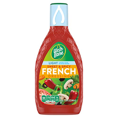 Wish-Bone Salad Dressing, Light Sweet &Amp; Spicy French, 15 Oz