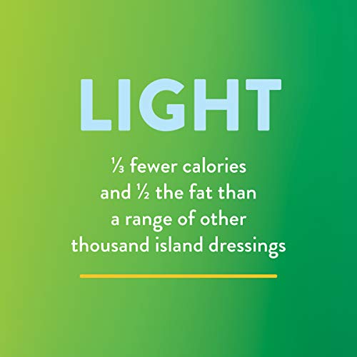 Wish-Bone Salad Dressing, Light Thousand Island, 15 Oz