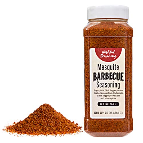 Wishful Sweet Mesquite Barbecue Bbq Seasoning 20 Oz Xl Jar - Per