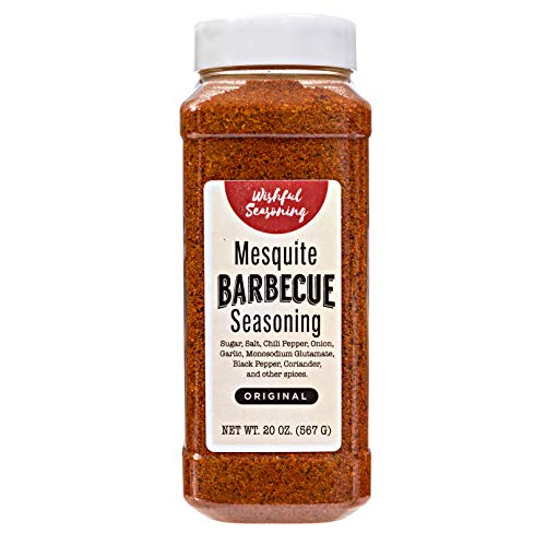 Wishful Sweet Mesquite Barbecue Bbq Seasoning 20 Oz Xl Jar - Per