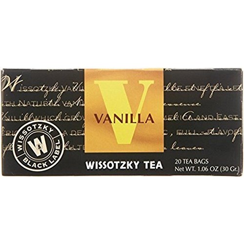 Wissotzky Tea Vanilla 20 Tea Bags 1.06 Oz. Pack Of 3.