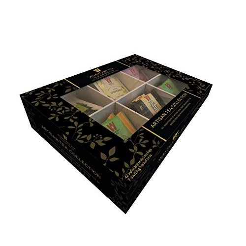 Wissotzky Tea Chest Box, Artisan Collection Assorted Artisan Tea