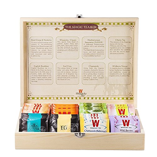 Wissotzky Tea Magic Tea Chest, Assorted Tea Gift Box Collection