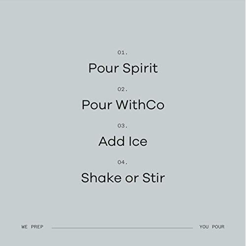 Withco Agave Margarita Cocktail Mixer Makes 10 Drinks With Fresh