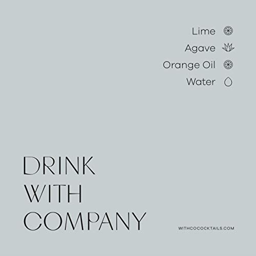 Withco Agave Margarita Cocktail Mixer Makes 10 Drinks With Fresh