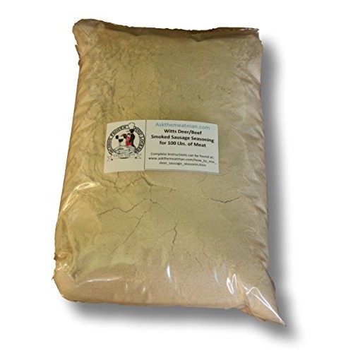 Seasoning for Smoked Deer/Beef Sausage Seasons 100lbs of Meat