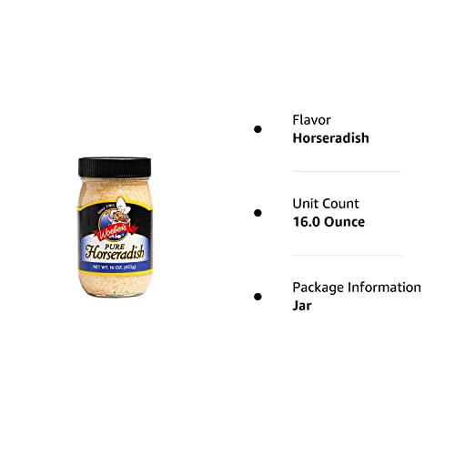 Pure Horseradish - 16oz Jar - Homestyle