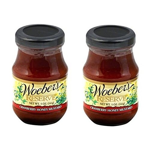 Woebers Cranberry Honey Mustard 5 Oz. 2 Pack