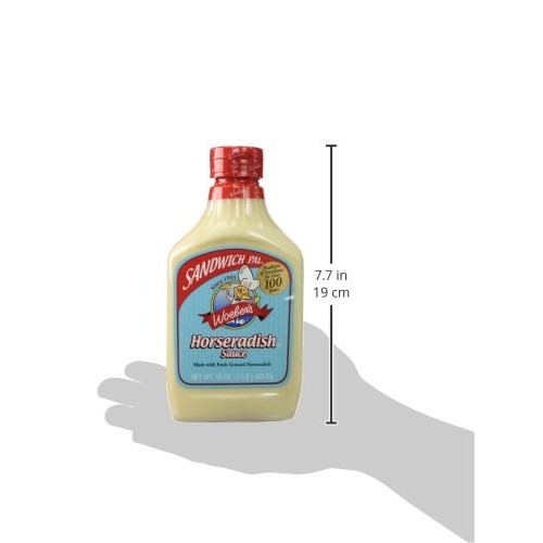 Woebers Sandwich Pal Horseradish Sauce, 16-Ounce Units Pack Of 6