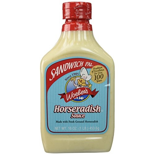 Woebers Sandwich Pal Horseradish Sauce, 16-Ounce Units Pack Of 6