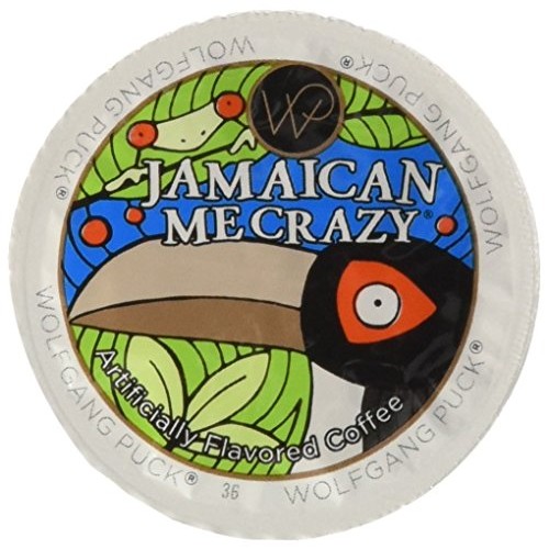 Wolfgang Puck Jamaican Me Crazy Flavored Coffee Single Serve Cup Wolfgang Puck Jamaican Me Crazy Flavored Coffee Single Serve Cup