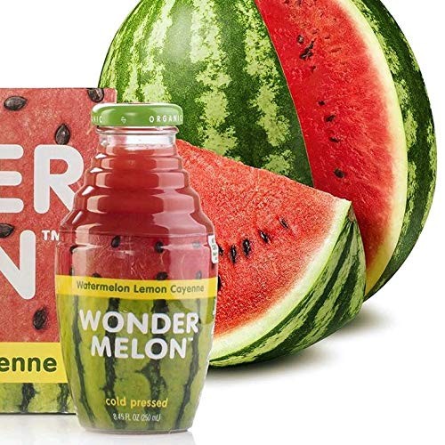 Wonder Melon Organic Watermelon Juice With Lemon &Amp; Cayenne, 8.45