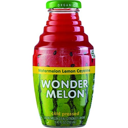 Wonder Melon Organic Watermelon Juice With Lemon &Amp; Cayenne, 8.45
