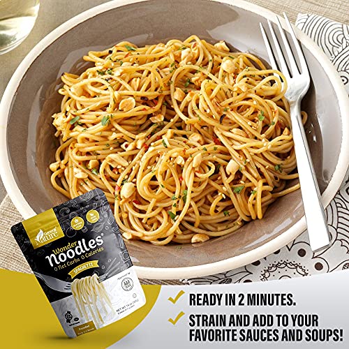 Wonder Noodles 2 Pack Keto Pasta - Zero Carb Noodles - Kosher, V
