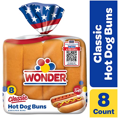 Wonder Bread Classic Hot Dog Buns - 13 oz Wonder Bread Classic Hot Dog Buns - 13 oz
