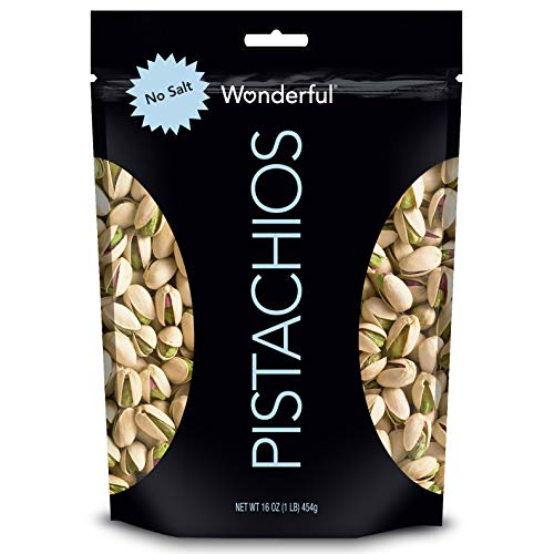 Wonderful Pistachio, Pistachios No Salt, 16 Ounce
