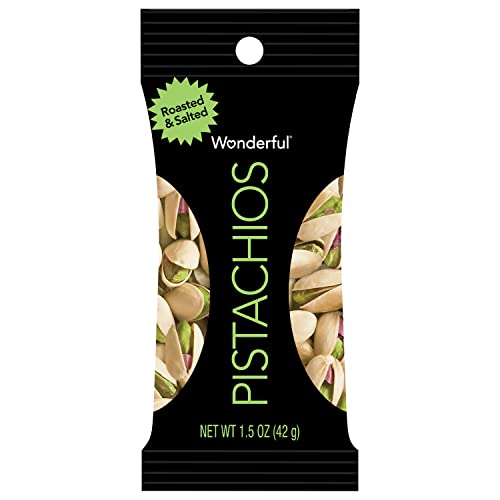 Wonderful Pistachios, Roasted And Salted, 1.5 Ounce Pack Of 24