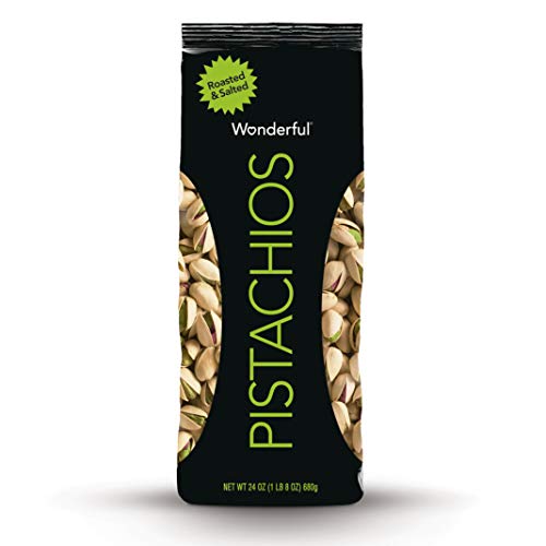 Wonderful Pistachios, Roasted And Salted, 24 Ounce