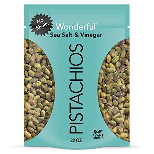 Wonderful Pistachios No Shells, Sea Salt &Amp; Vinegar, 22 Oz Bag