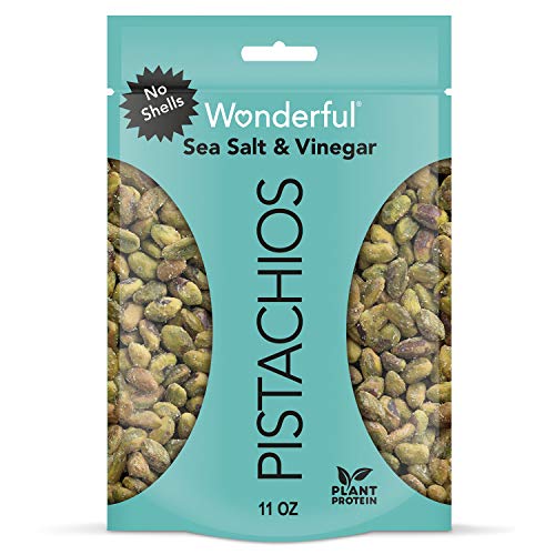 Wonderful Pistachios No Shells, Sea Salt &Amp; Vinegar, 11 Oz Bag
