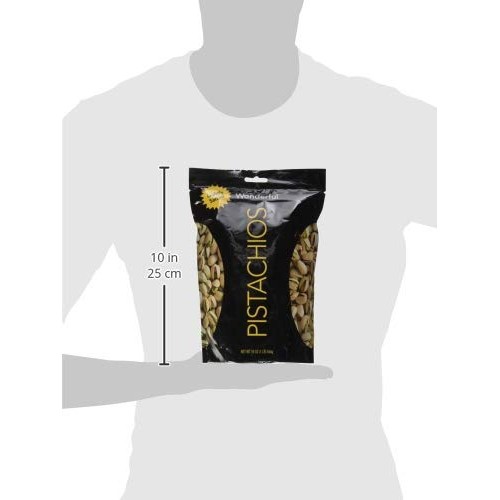Wonderful Pistachios, Roasted &Amp; Lightly Salted, 16 Oz Resealable
