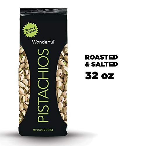 Wonderful Pistachios, Roasted And Salted, 32 Ounce