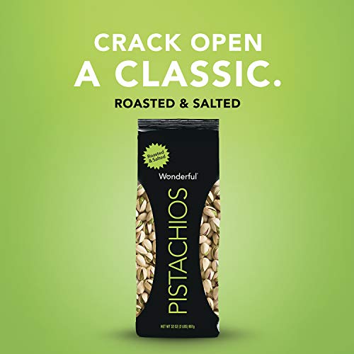 Wonderful Pistachios, Roasted And Salted, 32 Ounce