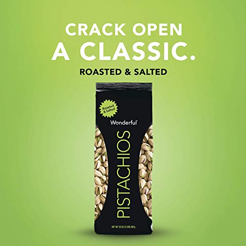 Wonderful Pistachios , Roasted &Amp; Salted, Oz Bag Roasted And Salt